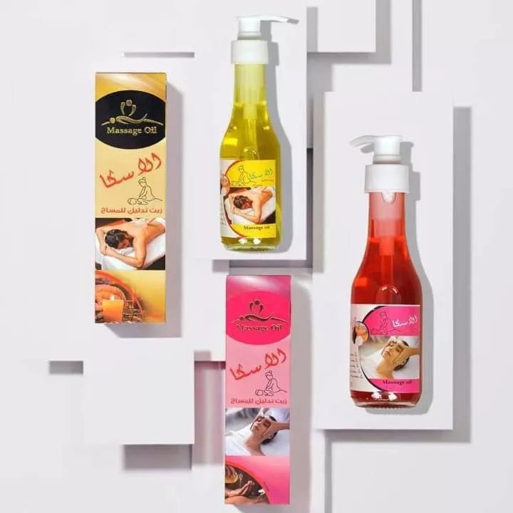 الاسكا زيت مساج 125مل شيز كيك توت