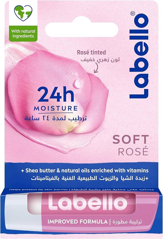 لابيلو زبدة كاكاو ورد