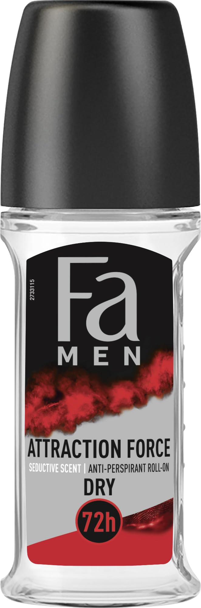 Fa Men Attraction Force deodorant roll-on bottle on a white background