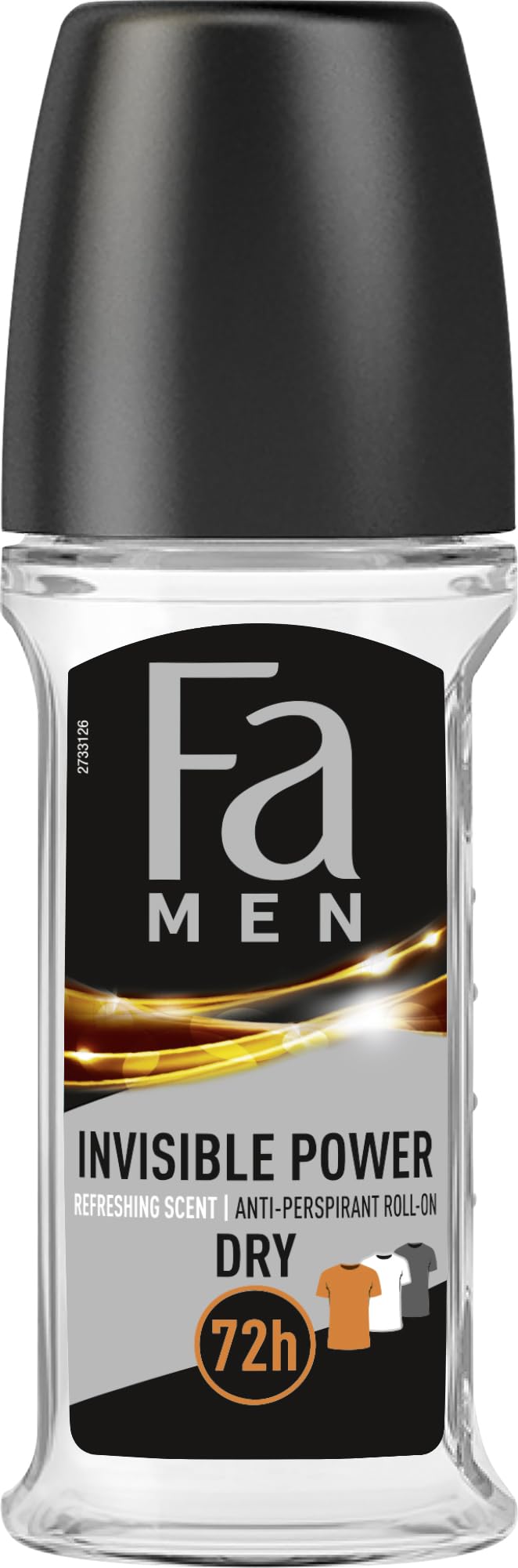 Fa Men Invisible Power deodorant roll-on bottle on a white background
