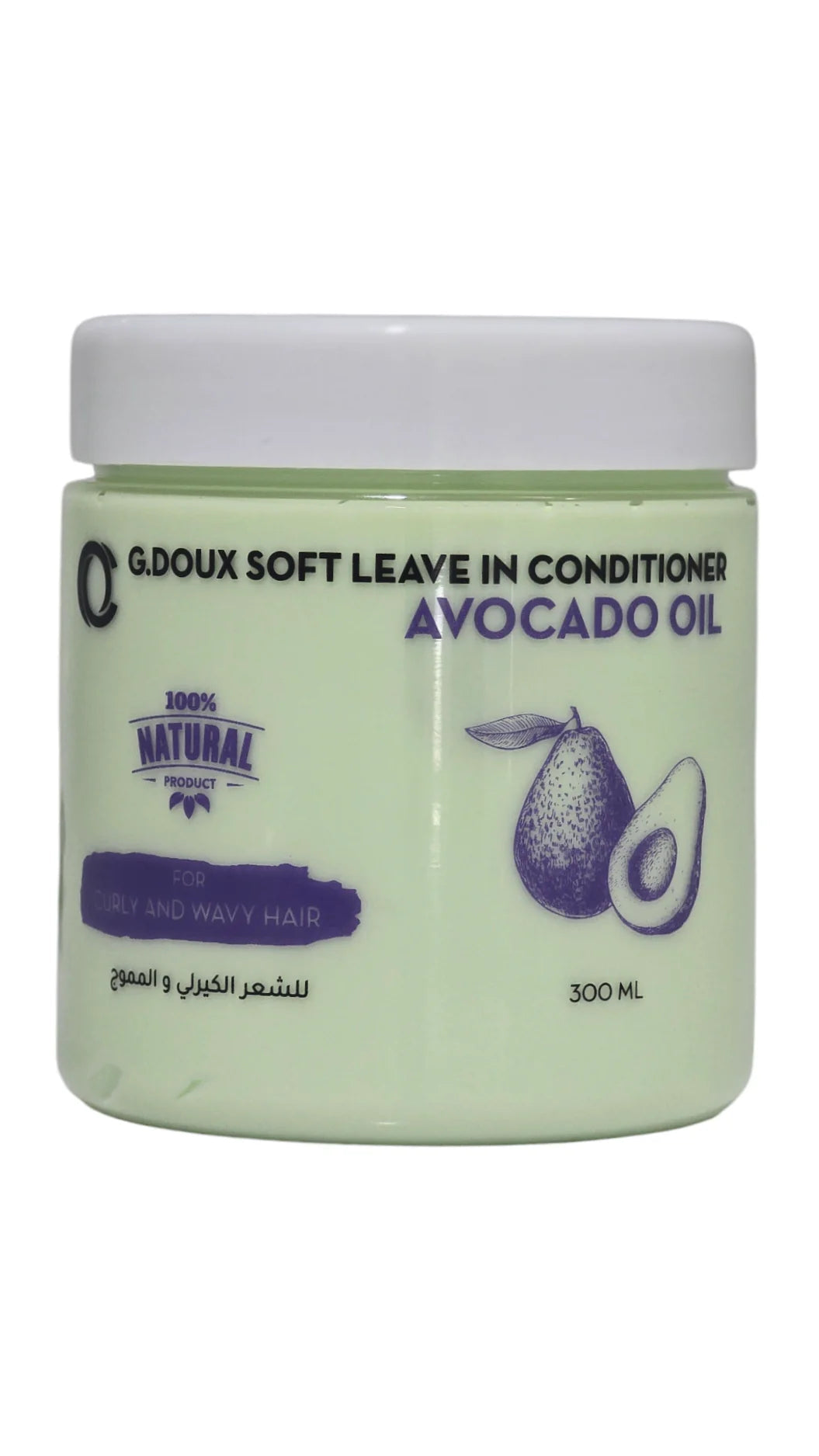 جي دوكس ليف ان كريم 300مل كيرلي بالافوكادو 